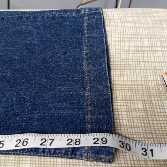 LEE Women's Boot Cut Jeans Size 10 S Slender Secret Lower Waist Button Flap PKTS - Picture 13 of 15